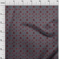 thumbnail image 2 of oneOone Cotton Poplin Gray Fabric Red Insect Craft Projects Decor Fabric Printed By The Yard 56 Inch Wide, 2 of 4