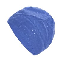 Unique Bargains 1 Pc Breathable Weave Pattern Swimming Cap Sky Blue