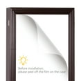 thumbnail image 3 of HOMCOM 32" x 24" UV-Resistant Sports Jersey Frame Display Case - Cherry Brown, 3 of 8