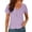 Purple#ladies tops and blouses, variant on DDAPJ pyju Womens Tunic Tops 2026 Summer Eyelet Henley Shirt Trendy Casual Short Sleeve Cropped T-shirt Light Blue S