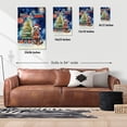thumbnail image 5 of Merry Christmas and Happy New Year Santa Australian Cattle Dog Holiday Xmas Winter 2025 Vertical Matte Canvas Poster Heeler Lover Gifts Wall Art Home Decor - 00024, 5 of 5