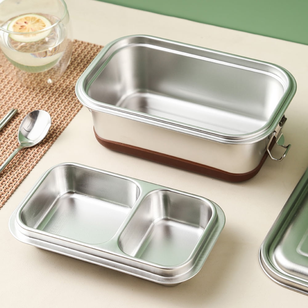 Lunch box,1.2l Bento Box Stainless Steel Lunch Layer 3 1.2l 304 Stainless Steel Box Layer 3 Box With Silicone Bento Box With Qahm Qudai Cometx