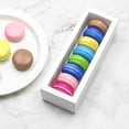 thumbnail image 5 of Caja de macarrones TUNC Caja de galletas de 12 piezas con ventana blanco, 5 of 5