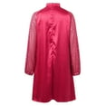 thumbnail image 3 of Women's Sweet Long Sleeved Round Neck Stitching Sequined Tie Mini Skirt Ladies Summer Dresses Casual Summer Dresses Knee Length Womens Midi Casual Dresses High Low Dresses for Women Long Dress for, 3 of 7