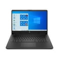 thumbnail image 2 of HP 14-Inch Laptop, 10th Gen Intel Core i3-1005G1, 4 GB SDRAM, 128 GB Solid-State Drive, Windows 10 Home in S Mode Black, 2 of 6