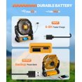 thumbnail image 3 of Ventilador de camping Doviluxe de 20000 mAh, portátil y recargable, LED, 3 of 9