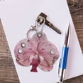 thumbnail image 4 of Jiibva Flower Keychain, Simulation Orchid Lily Keychain Y2k Aesthetic Flower Keyring Bag Purse Charms Handbags Decoration Accessories, 4 of 7