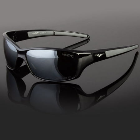 Plastic Men's Polarized Sunglasses Sport Wrap Around Driving Eyewear Glasses