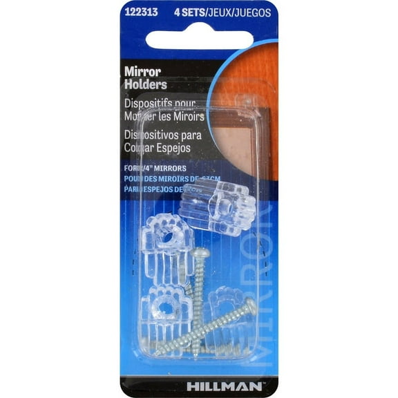 Hillman Mirror Holders (4-Sets) 122313 Pack of 10