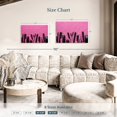 thumbnail image 4 of Elephant Stock Hairdressing Tools Wall Art - Horizontal Canvas Wall Art - Living Room Wall Decor - Fashion And Beauty Canvas - Black And Purple Decor - 30" x 20", 4 of 8