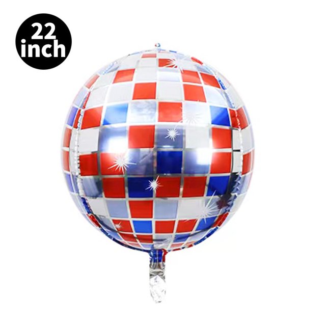 Globo 4D DISCO Estéreo Bola Láser Película De Aluminio Decoración Y Disposición