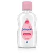 (4 pack) (4 Pack) Johnson's Baby Oil, Pure Mineral Oil, Original 3 fl. oz