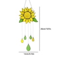 thumbnail image 2 of Carillones De Viento De Girasol Colgante De Girasol Único Carillón De Viento Conmemorativo Para Decoración De Interiores Y Exteriores Sweethay HA035062-00, 2 of 6