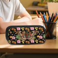 thumbnail image 6 of DISNIMO Butterfly Floral Print Kids Backpack Set for Girls, 17 Inch Lightweight Kids Backpack with Lunch Box and Pencil Box Set, Large Capacity Backpacks for Primary Junior School Students, 6 of 7