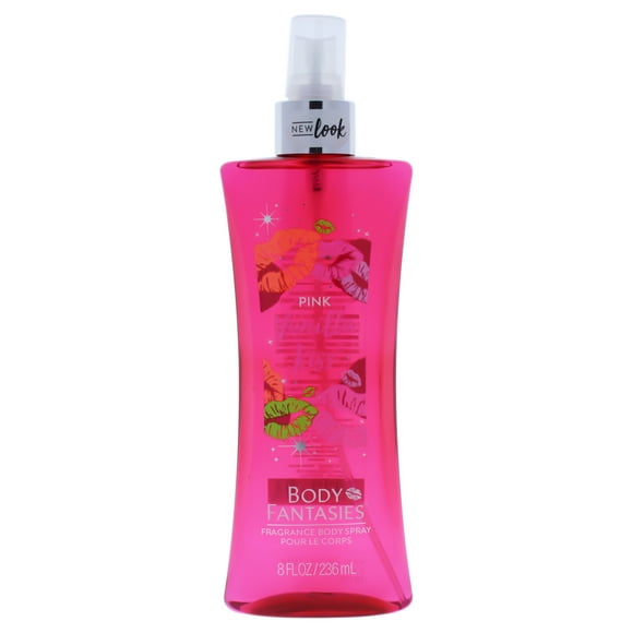 Spray corporal con fragancia Body Fantasies Body Fantasies Pink Vanilla Kiss Spray corporal con fragancia Dama 8oz