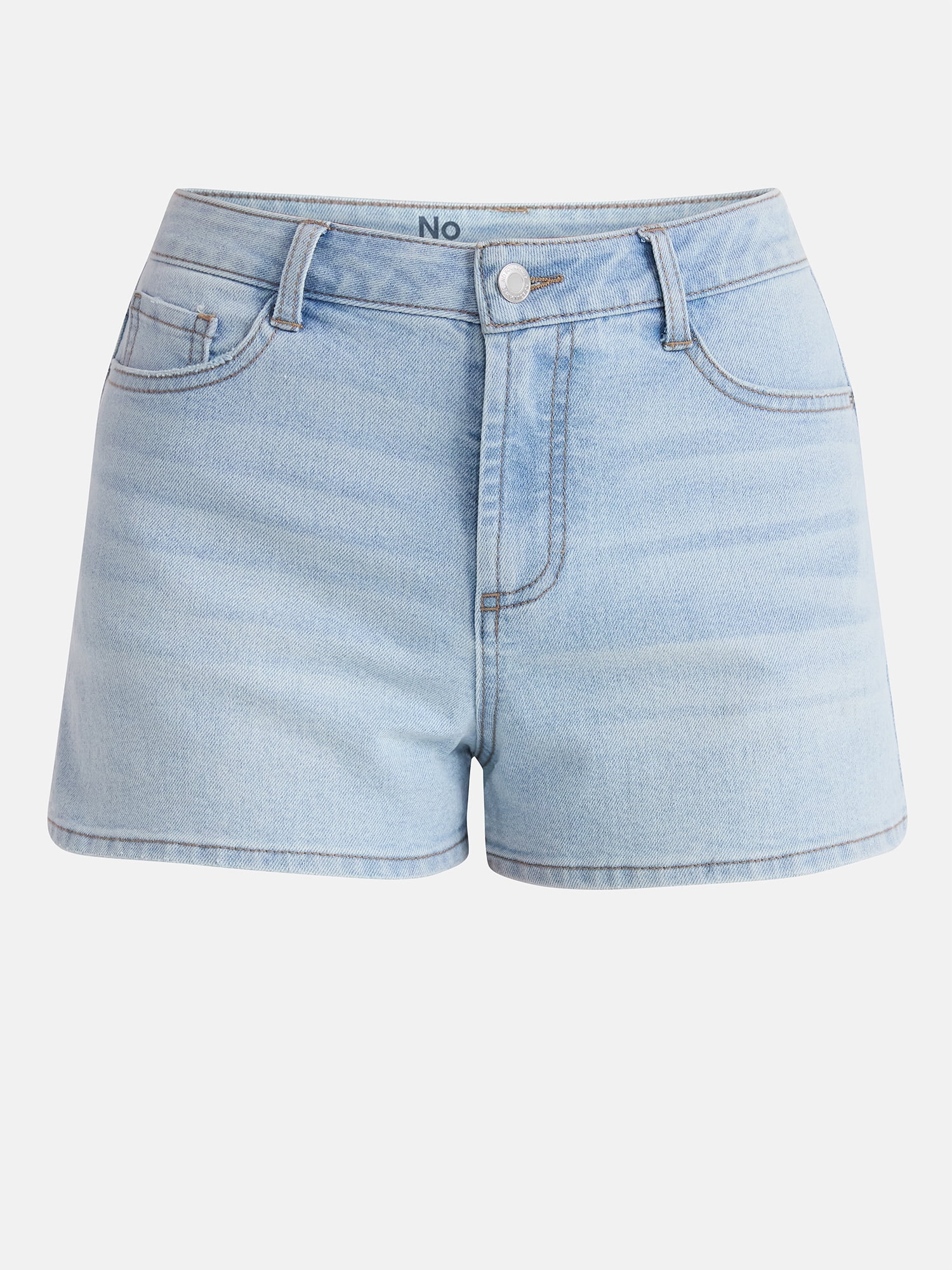 No Boundaries Denim Mom Shorts, 2.25'' Inseam, Women's