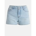 thumbnail image 5 of No Boundaries Denim Mom Shorts, 2.25'' Inseam, Women's, 5 of 5