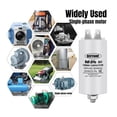 thumbnail image 4 of CBB60 Starting Capacitor 6uF~60uF Motor Capacitor 50 / 60Hz 450VAC With M8 Screw For Electric Motor/washing Machine ,Long-Time Use, 4 of 6