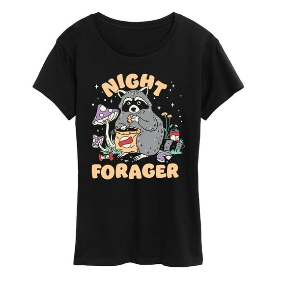 Instant Message - Night Forager - Women's Short Sleeve Graphic T-Shirt