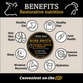 thumbnail image 4 of Brite Start Bone Broth Single Serve Concentrate - Chicken Ginger & Turmeric - 12 Count, 4 of 6