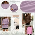thumbnail image 3 of SUNBS T Shirts for Women Oversized Long Sleeve Basic Crewneck Tee Fall Winter Casual Blouses, Sizes S-3XL, 3 of 9