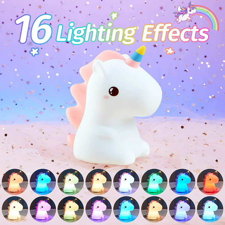 Unicorn Toys Unicorns Gifts For Girls Unicorn Night Light For Kids