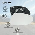 thumbnail image 5 of Driver Side Heated Mirror Glass for Volkswagen Rabbit Passat 2006-2009, 5 of 7