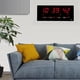 thumbnail image 4 of Reloj Digital, LED Reloj de pared Digital, 12/14H despertador día y fecha, temperatura interior, dormir, 12/24 Hogar,, 4 of 9