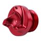thumbnail image 3 of Tapa del tanque de aceite y gas combustible, tapa del tanque del motor, tapa de la tapa del tanque de la motocicleta de aleación de aluminio, tornillo para r25 r3 3.0mm 14-16(rojo), 3 of 5