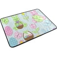 thumbnail image 2 of SKYSONIC Doormat Easter Symbols Lightweight Non Slip Indoor Outdoor Entryway Rugs Floor Mat for Bathroom Kitchen Entrance 23.6 x 15.7 inches, 2 of 5