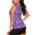 thumbnail image 3 of Balery Chemistry Tools Camiseta sin mangas estampada ligera para mujer, tops de entrenamiento sin mangas, camisetas de yoga transpirables de secado rápido.-Large, 3 of 7