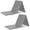 Gray, variant on ProsourceFit Tri-Fold Folding Gymnastics Mat 6’x2’ for Exercise