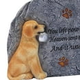 thumbnail image 4 of Pet Memorial Stones for Dogs Headstone Resin Ornament Loss of Dog Gift Pet Tombstone Dog Monument for Outdoor Garden Backyard Style B, 4 of 9