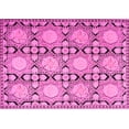 thumbnail image 1 of Ahgly Company Indoor Rectangle Persian Pink Traditional Area Rugs, 7' x 9', 1 of 4