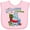 AD-Pink, variant on Inktastic I want a Hippopotamus for Christmas Boys or Girls Baby Bib