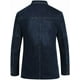 thumbnail image 2 of Blazer de mezclilla para hombre, chaqueta de traje de algodón vintage, abrigo azul para hombre, chaqueta de mezclilla, pantalones vaqueros ajustados, blazers, prendas de vestir exteriores, 2 of 5