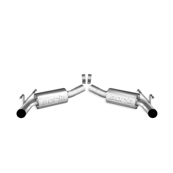 BORLA EXHAUST 11801 10-13 CAMARO 6.2L V8 RWD 2DR(W/O TIPS)REAR SECTION, S-TYPE Fits select: 2010-2013 CHEVROLET CAMARO