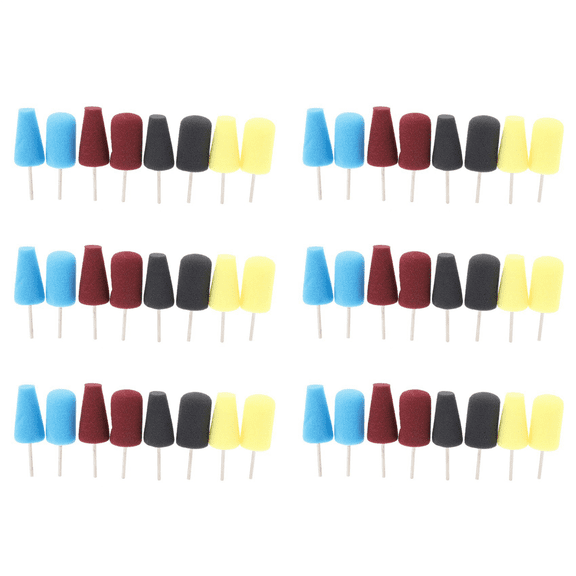 Buffing Shank Polishing Cone Metal Foam Pad Automobile Cleaning Tool