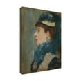 thumbnail image 4 of Edouard Manet 'Portrait of a Lady, c. 1879' Canvas Art - 14 x 19 Inches, 4 of 4