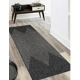 thumbnail image 3 of ECARPET Raven Contemporary Runner Rug for Living Room, Bedroom, Dining Room, Entrance, Hallway and More., 3 of 9