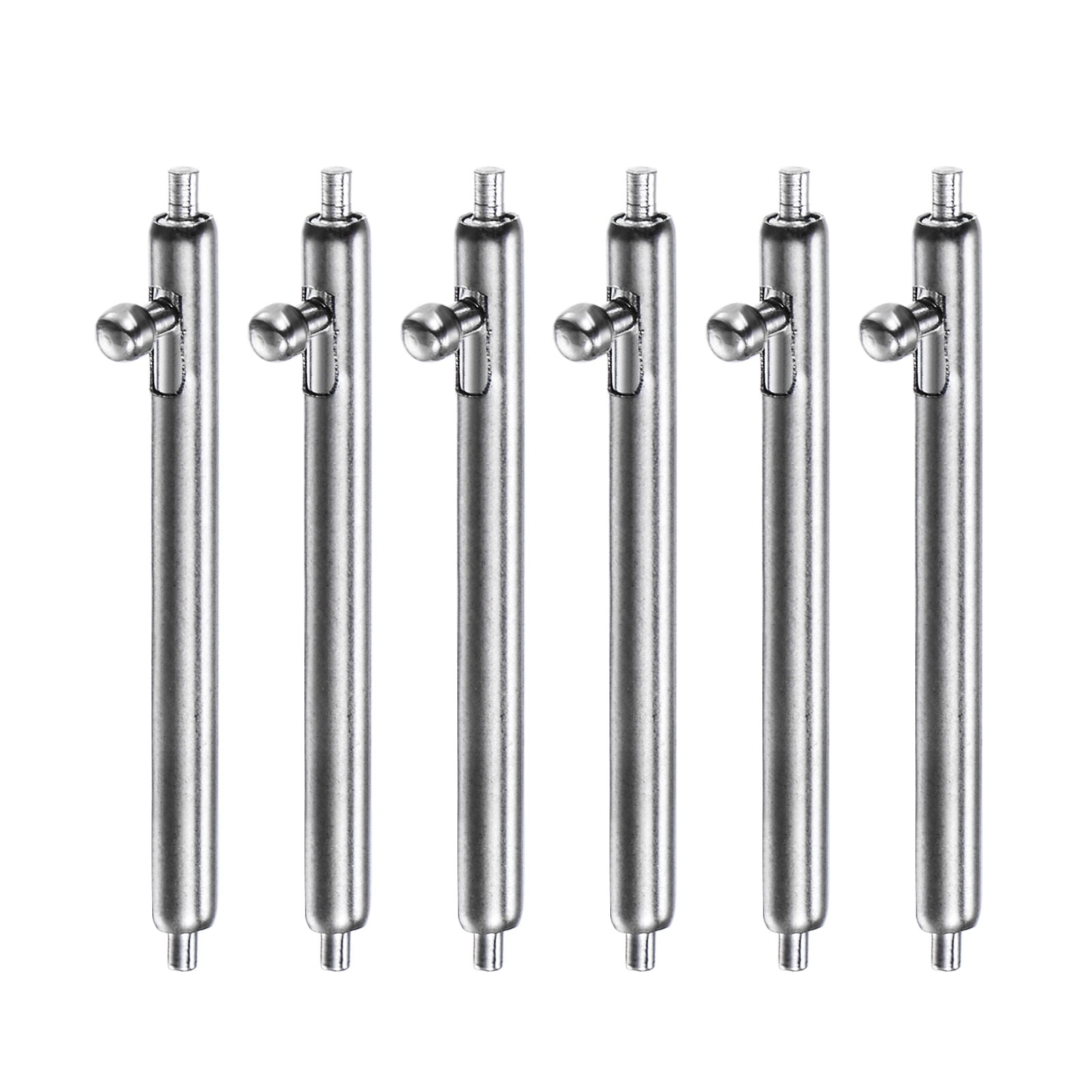 Uxcell 6pcs Quick Release Spring Bar 1.8mm Diameter 19mm Width Stainless Steel Watch Pins for