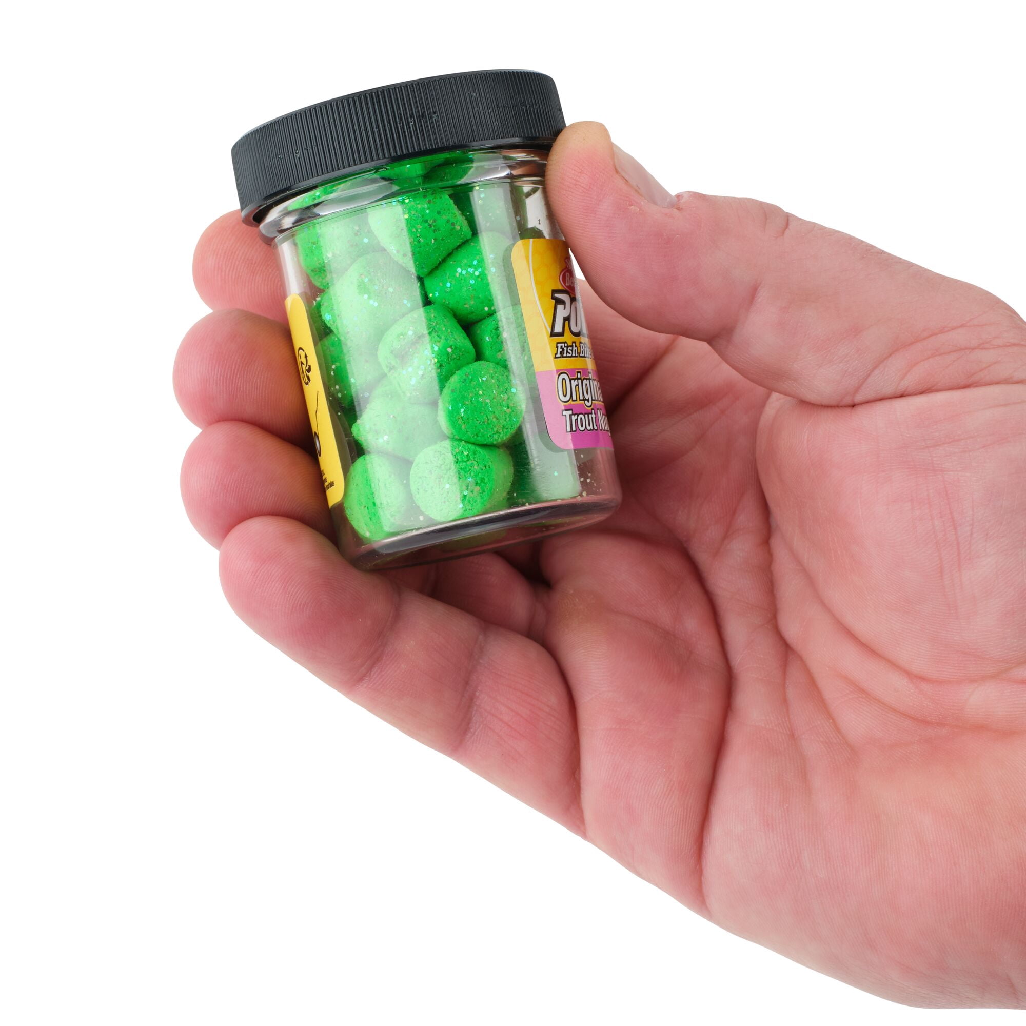 Berkley PowerBait® Power Nuggets®, Nuggets, Spring Green Glitter (1-count)