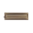 thumbnail image 2 of Brass Accents A07-M0010-609 Mail Slot - 3.63 in. x 13 in. - Antique Brass, 2 of 2