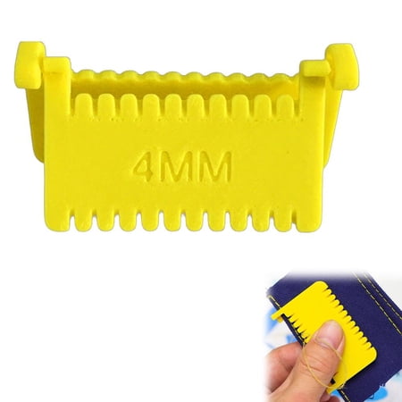 AGIUFGS Clip Sewing Ruler with Guide Festive Holiday Designs for Hand Sewing and Patchwork