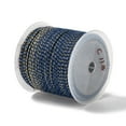 thumbnail image 2 of 4-Ply Polycotton Cord Handmade Macrame Cotton Rope with golden Wire for String Wall Hangings Plant Hanger DIY Craft String Knitting Dark Blue 1.5mm about 21.8 yards(20m)/roll, 2 of 3