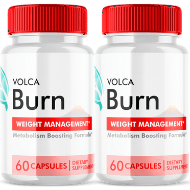 Volca Burn Advanced Formula Pills All Natural Energy and Workout Support Supplement 120 Capsules