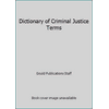 Pre-Owned Dictionary of Criminal Justice Terms (Hardcover) 0875262767 9780875262765