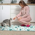 thumbnail image 3 of Pioneer Flower Floral Print Pattern Kitchen Rugs Sets Of 2,Anti Fatigue Kitchen Mat Rugs Non Slip Washable,Decorative Kitchen Floor Mats for Kitchen,Sink,Laundry,17"x30"+17"x47", 3 of 7