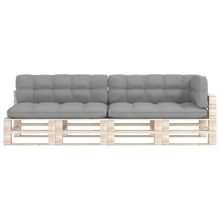 Mixfeer Pallet Sofa Cushions 5 pcs Gray