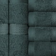 thumbnail image 5 of Premium Egyptian Cotton Highly Absorbent Assorted 6-Piece Plush Towel Set - 13" x 13", 5 of 6